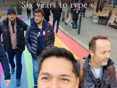 The six year journey to typing a "€" 